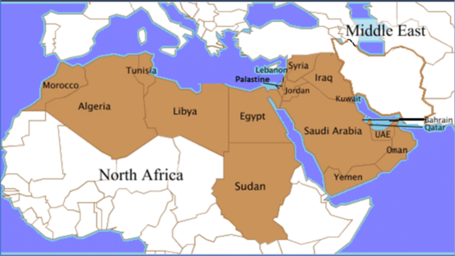 Middle east north africa